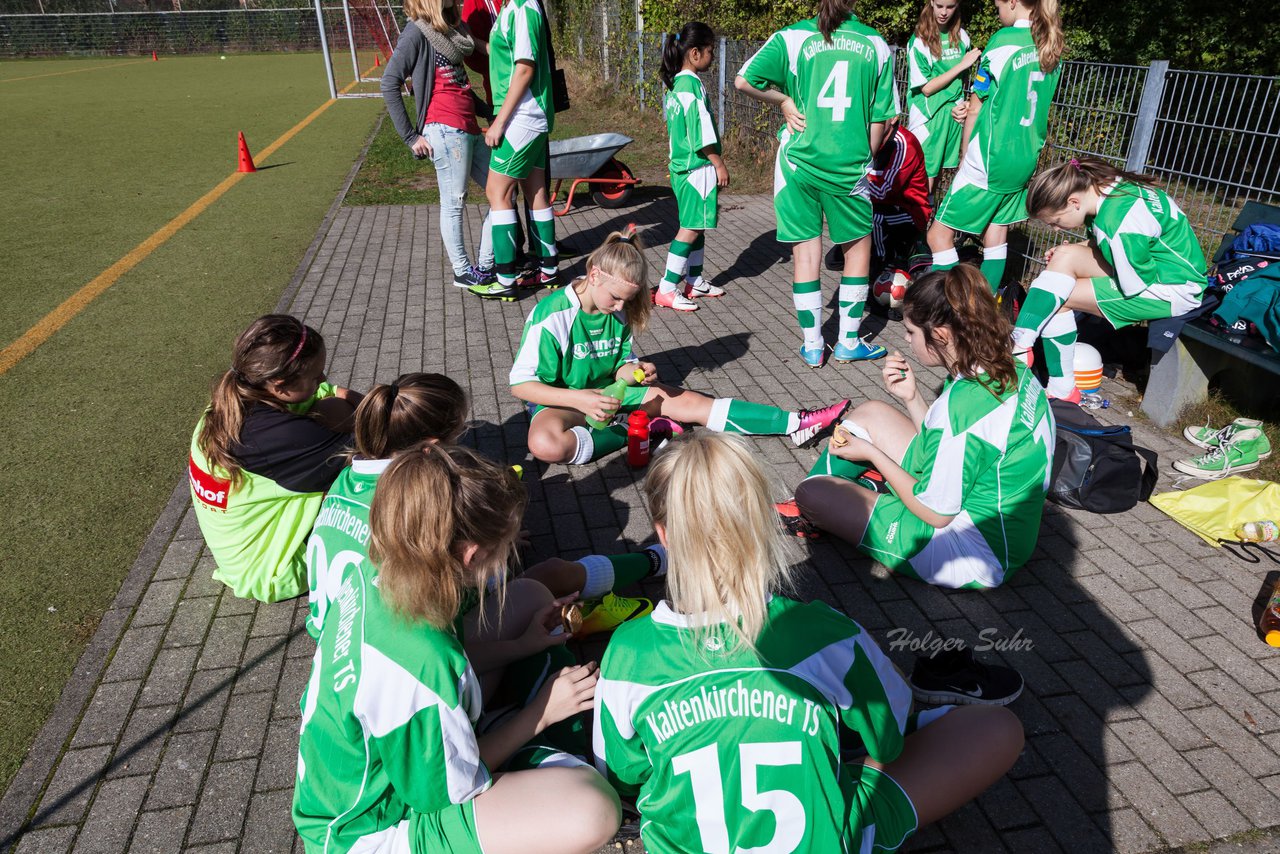 Bild 125 - C-Juniorinnen Kaltenkirchener TS - TuS Tensfeld : Ergebnis: 7:0